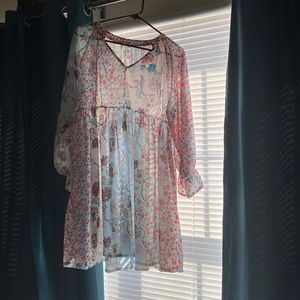 Unbranded flowery top